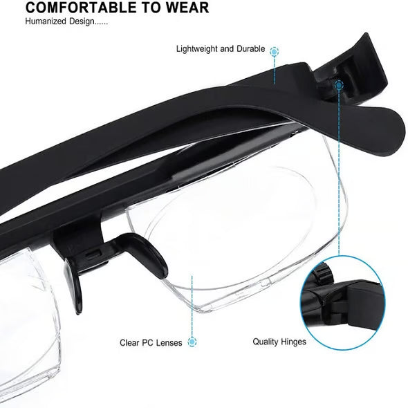Adjustable Focus Glasses for Near and Far Sight đ„Final 3 hours 60% off