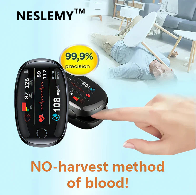 【AI Glucose Guardian】NESLEMY™ Non-Invasive Blood Glucose Meter—99.97% Accuracy