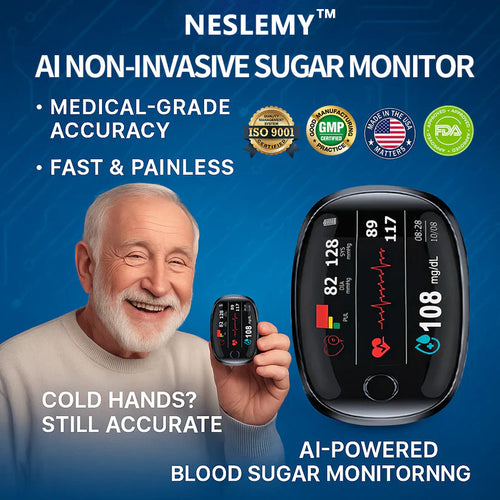 【AI Glucose Guardian】NESLEMY™ Non-Invasive Blood Glucose Meter—99.97% Accuracy