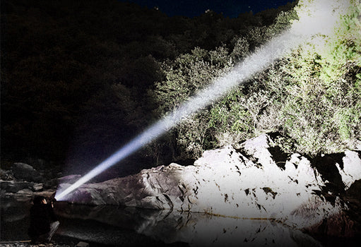 NESLEMY LED Flashlight – High Lumen Rechargeable Torch