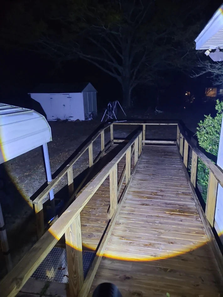 NESLEMY LED Flashlight – High Lumen Rechargeable Torch