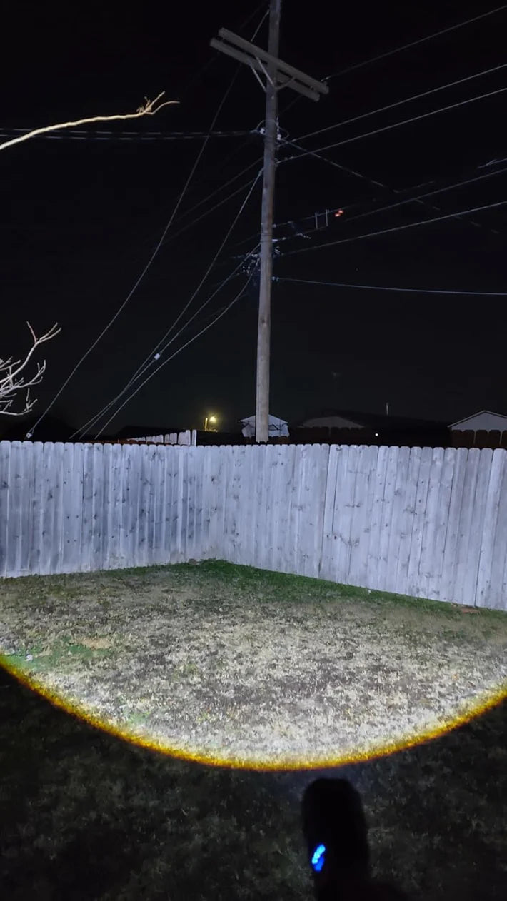 NESLEMY LED Flashlight – High Lumen Rechargeable Torch