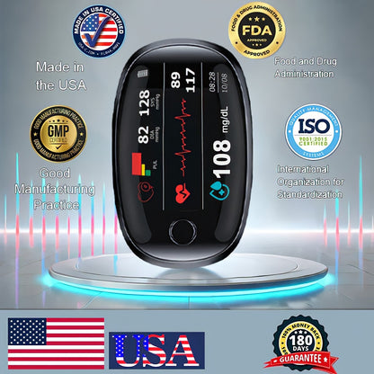 【AI Glucose Guardian】NESLEMY™ Non-Invasive Blood Glucose Meter—99.97% Accuracy